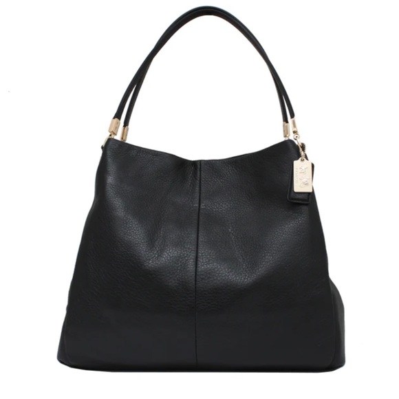 Coach Handbags - COACH Phoebe Leather Shoulder Purse